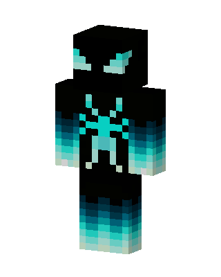 Black Villain Minecraft PvP skin