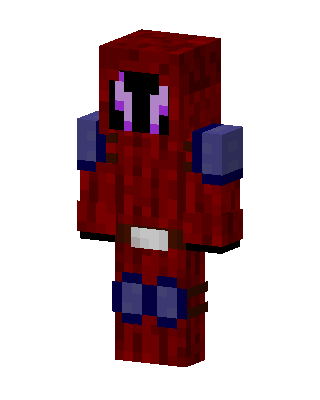 Crimson Hood skin, 3D preview