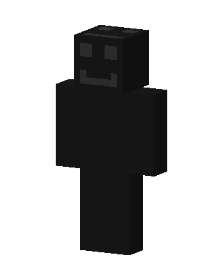 Black Villain Boy Minecraft Enderman skin