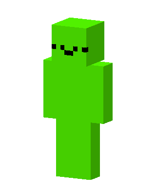 Lime Blob Minecraft green skin