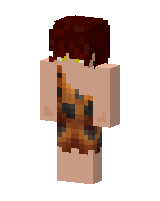 Caveman skin, 3D preview