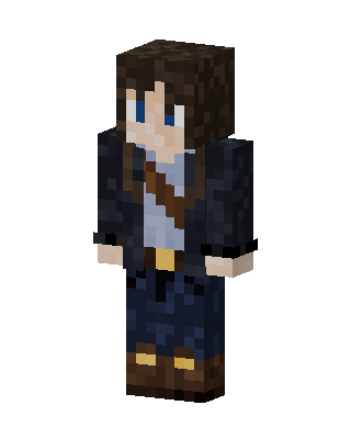 Blue Suit Minecraft skin