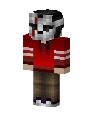 Red Athlete Boy skin, 3D preview
