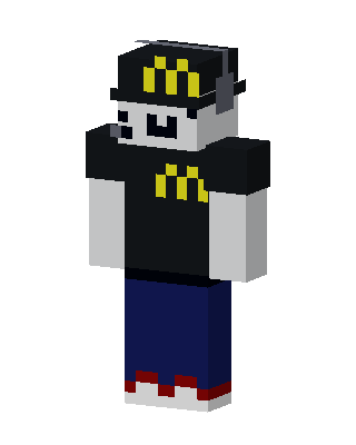 Golden Arches Gamer Minecraft skin