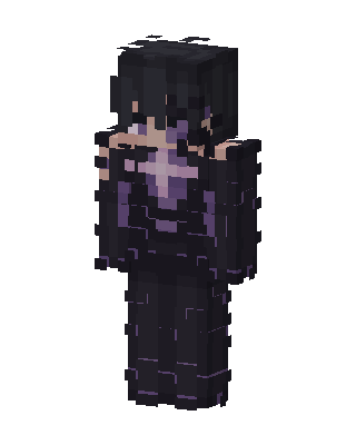 Black Villain skin, 3D preview