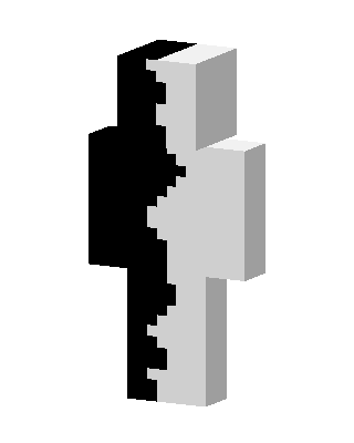 Ranboo skin, 3D preview