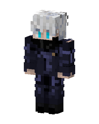 Satoru Gojo skin, 3D preview