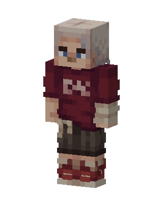 Red Player skin, 3D preview
