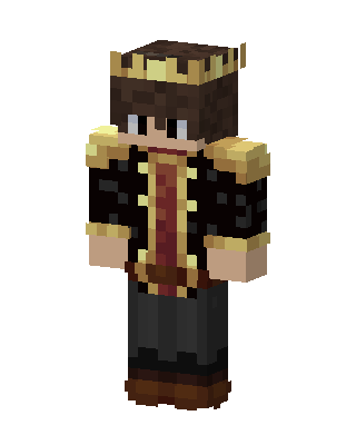 Black King Minecraft skin
