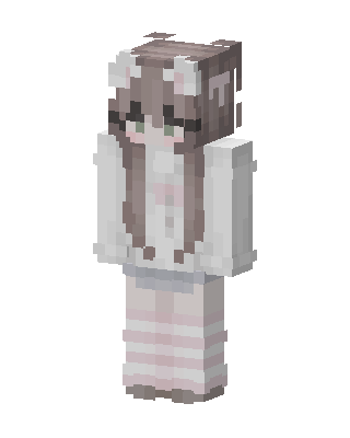 Bunny Cozy skin, 3D preview