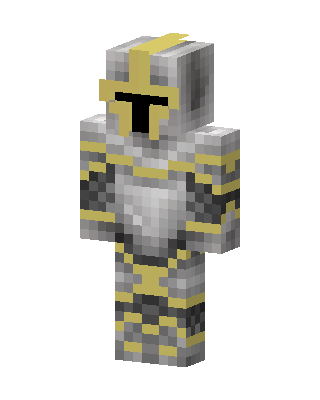 Gray Knight Minecraft knight skin