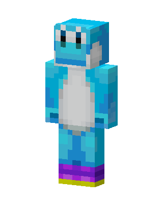 Blue Animal Minecraft skin