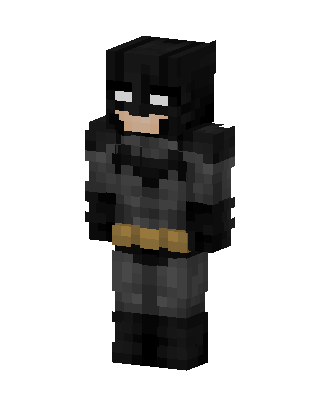 Batman skin, 3D preview