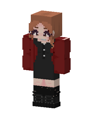 Scarlet Witch skin, 3D preview