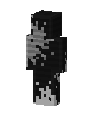 Black Villain skin, 3D preview