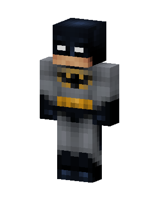Batman skin, 3D preview