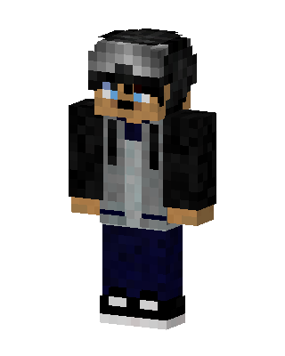 Hoodie Cap Boy Minecraft skin