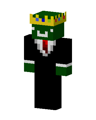 Black King Minecraft black skin
