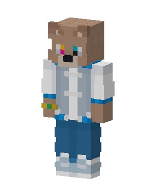 White Animal Boy Minecraft skin