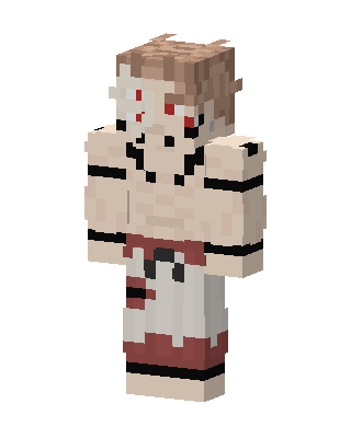 Sukuna Style Fighter skin, 3D preview