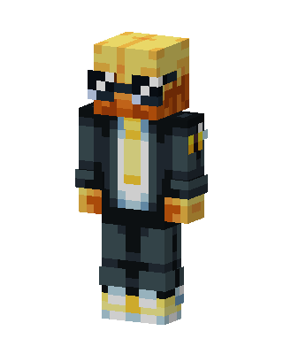 Shades Suit Guy skin, 3D preview