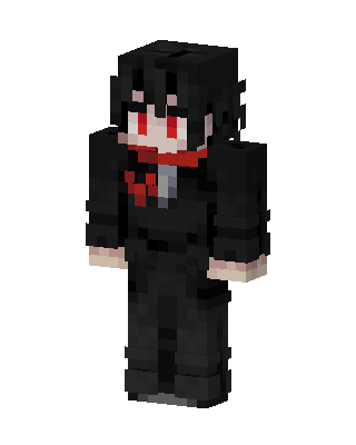 Crimson Eyed Suit skin, 3D preview