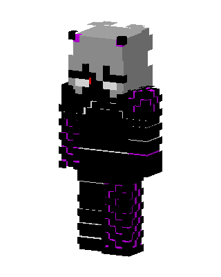 Void Panda skin, 3D preview