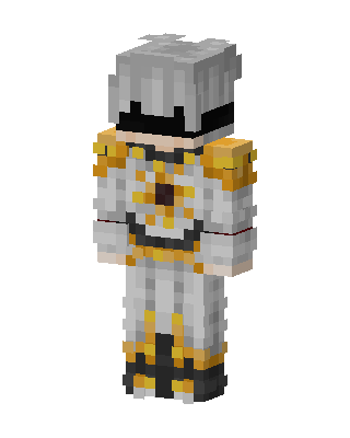 Gilded Knight Minecraft skin