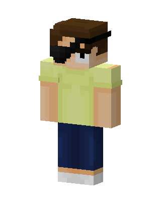 Morty With Eyepatch Minecraft skin