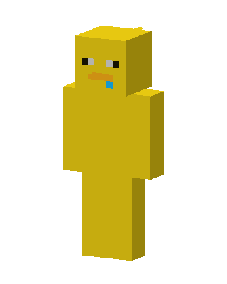 Rubber Duck skin, 3D preview