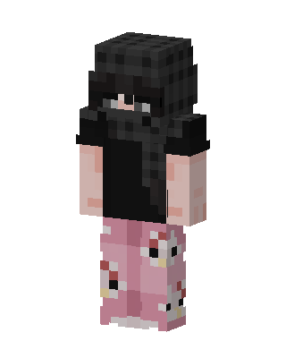 Pink Animal Girl Minecraft pink skin