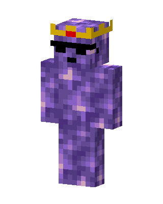 Amethyst King skin, 3D preview