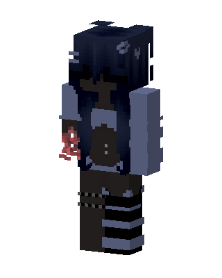 Midnight Girl skin, 3D preview