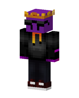 Black King Minecraft black skin