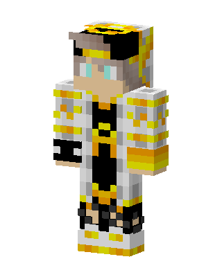 Golden Batman Robe skin, 3D preview