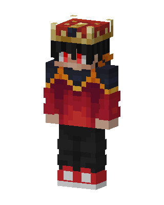 Crimson Crowned Prince skin, 3D preview