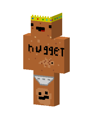 Nugget King skin, 3D preview