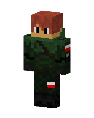 Camo Soldier skin, 3D preview