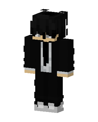 Formal Black Suit skin, 3D preview