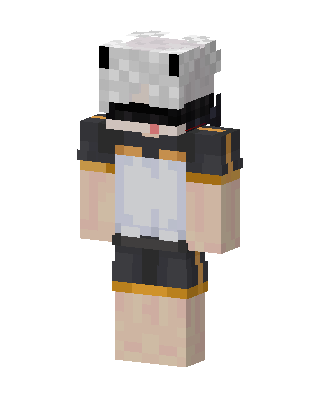 White Player Girl Minecraft white skin