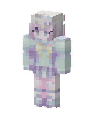 White Cutie Girl Minecraft white skin