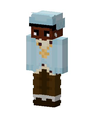 Frosty Bucket Hat skin, 3D preview