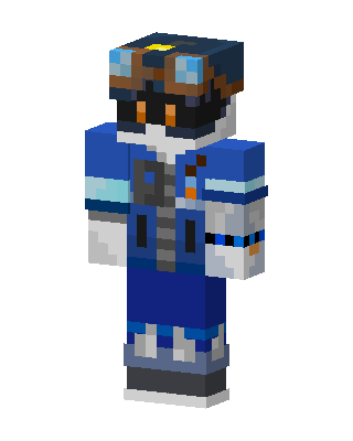 Goggle Engineer skin, 3D preview