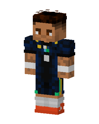 Navy Sneakerhead skin, 3D preview