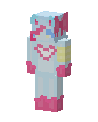 White Cutie Girl Minecraft skin
