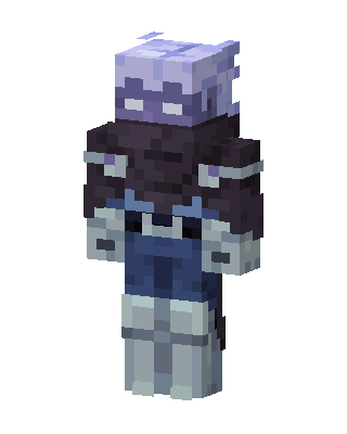 Frost Wither skin, 3D preview