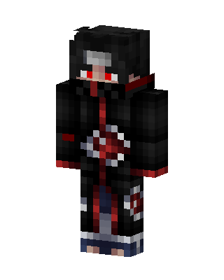 Itachi Uchiha skin, 3D preview