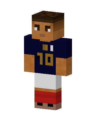 Soccer Number Ten skin, 3D preview