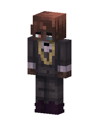Gray Knight Boy skin, 3D preview