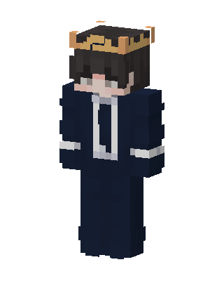 Blue King skin, 3D preview